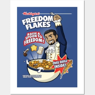 Freedom Flakes Posters and Art